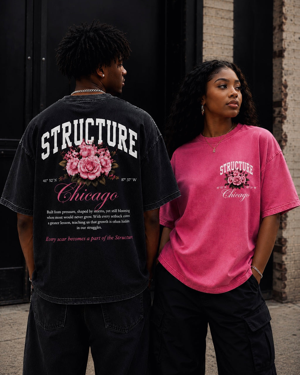 “Pressure & Petals” Tee