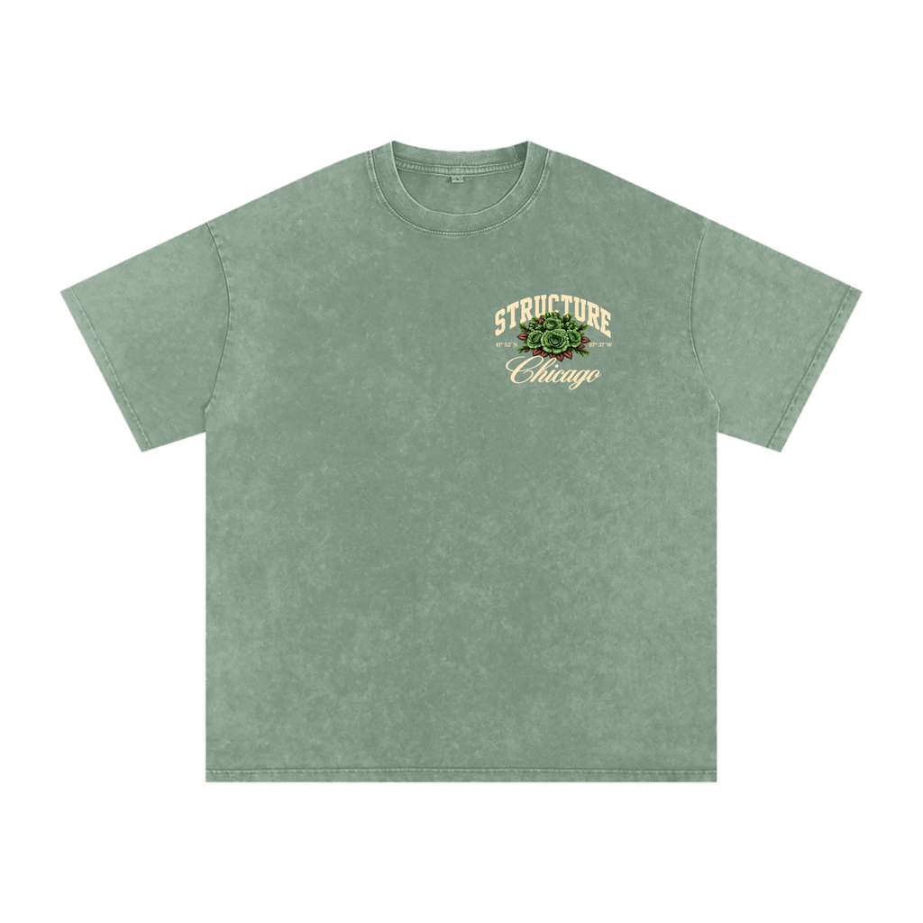 “Structured Scars” Tee | Green