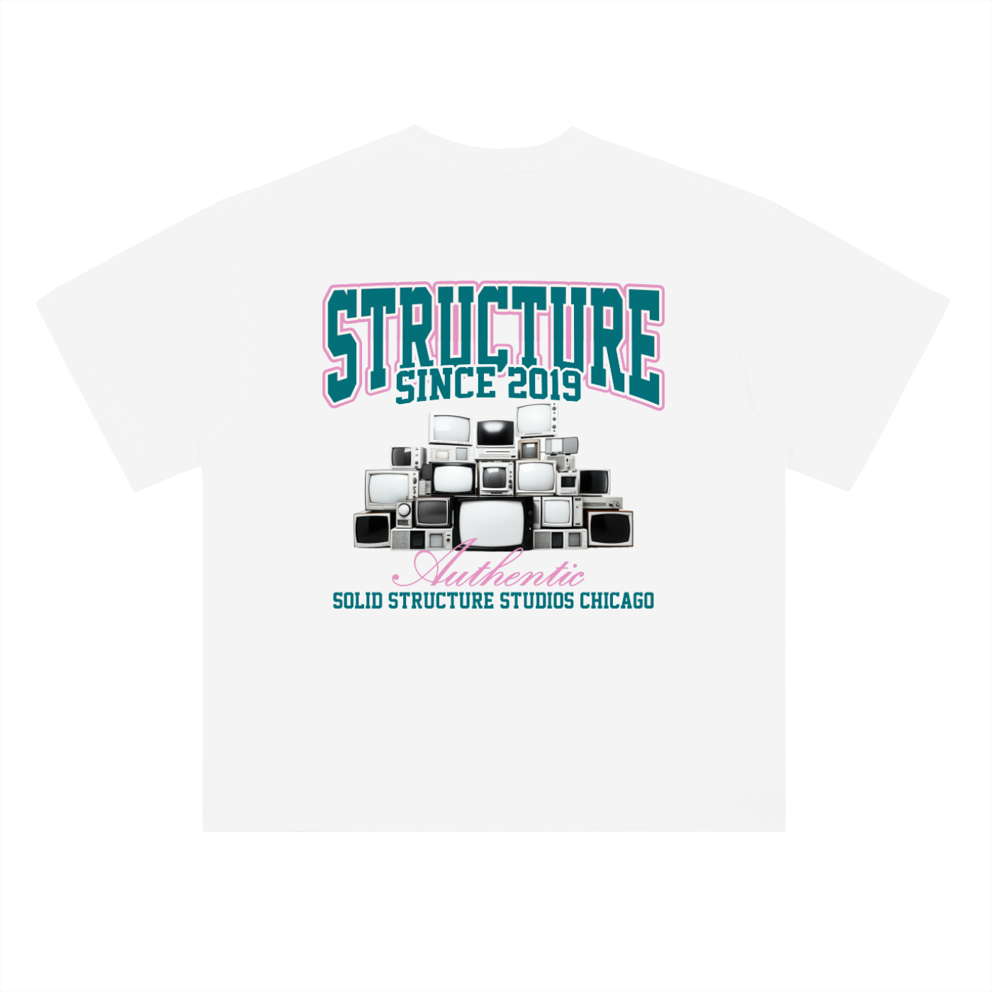 “Televised Structure” Tee
