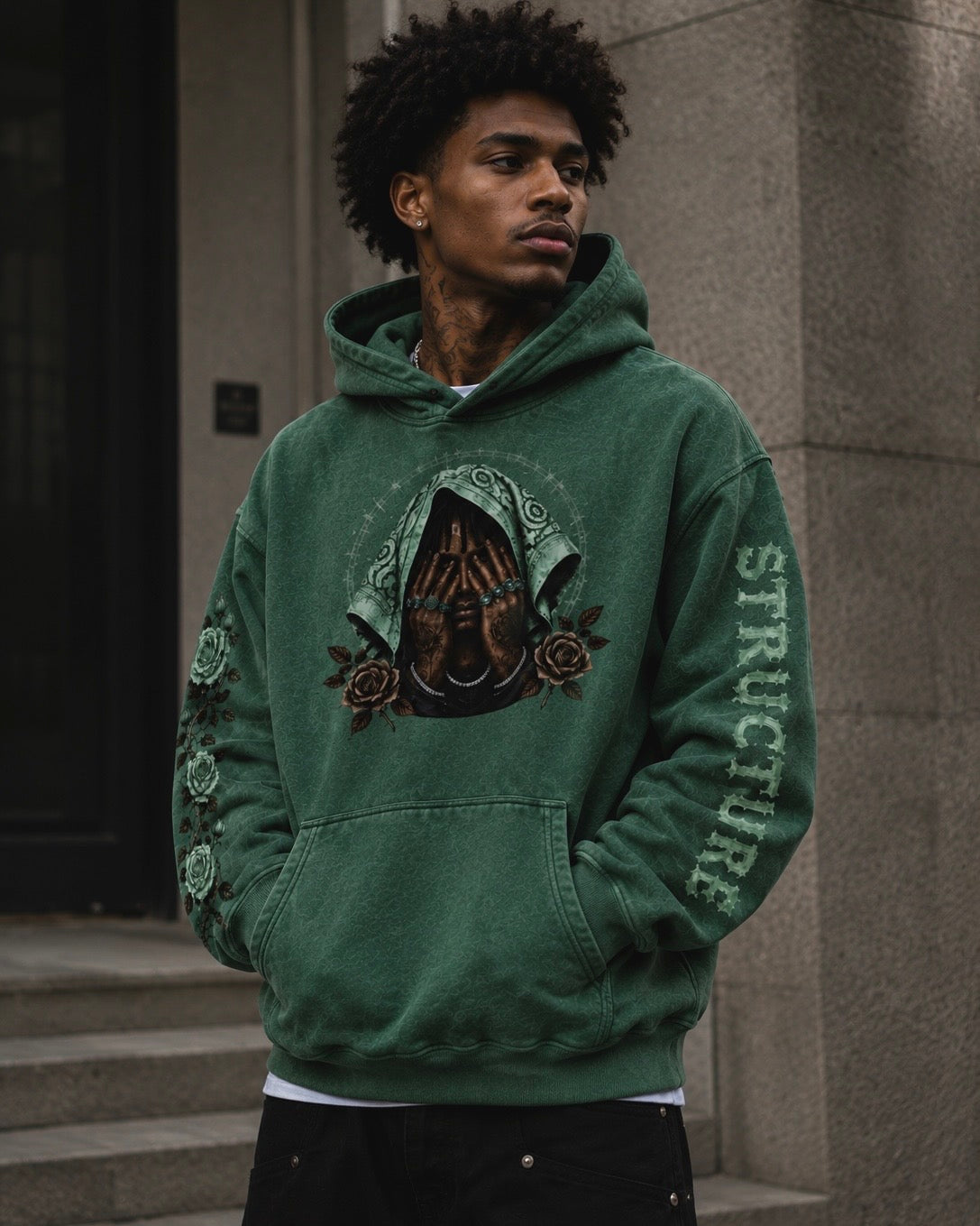 “Green Veil” Hoodie