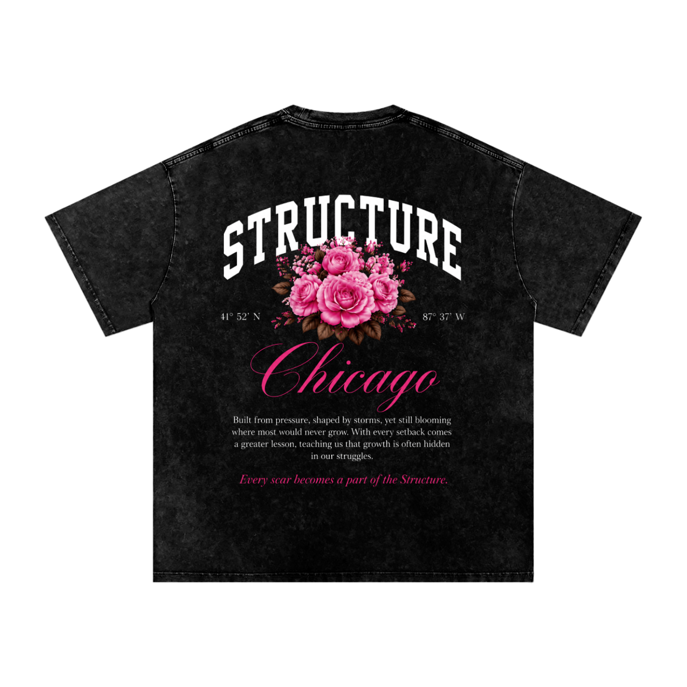 “Pressure & Petals” Tee